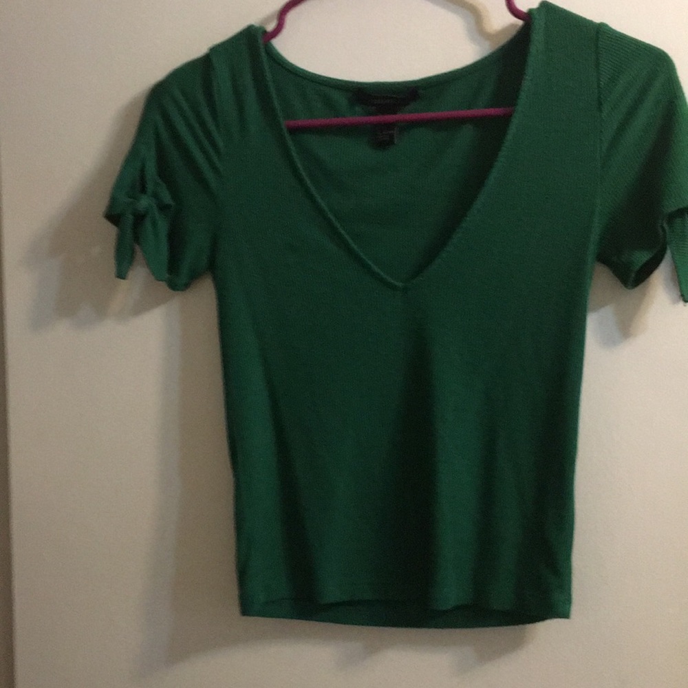 Green shirt